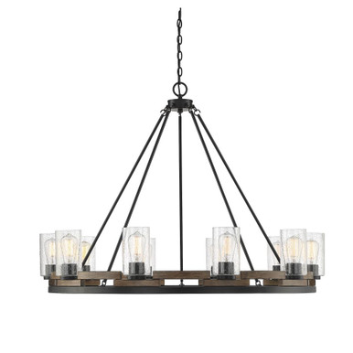 Lynwood 10 Light Chandelier 33 Inch Tall and 45 Inch Wide by Savoy House - L1-7602-10
