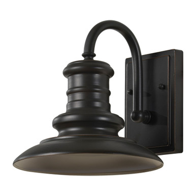 Redding Station 1 Light Small Outdoor Wall Lantern by Generation - OL8600