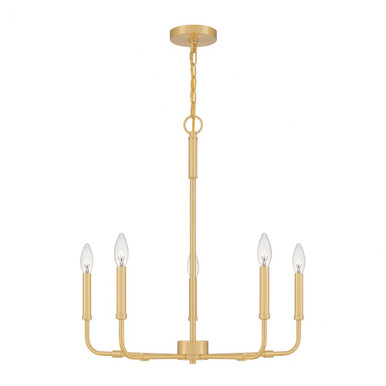 Abner 5 Light Medium Chandelier by Quoizel - ABR5024