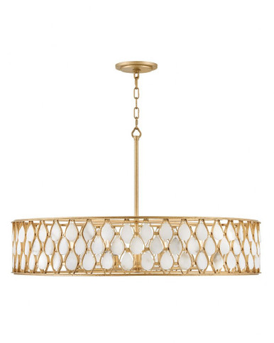 Estie 8 Light Oversized Chandelier by Fredrick Ramond - FR41506PI