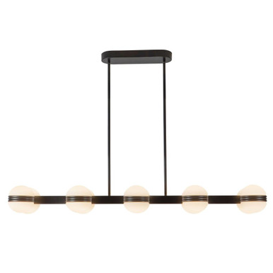 Selene 88W LED Linear Pendant 5 Inch Tall and 48 Inch Length by Kuzco - LP38148