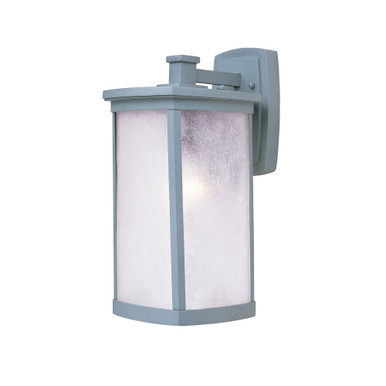 Terrace 1 Light Frosted Seedy Glass Large Outdoor Wall Lantern by Maxim - 3254FS