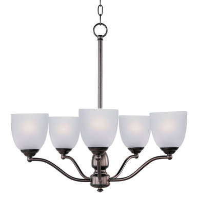 Stefan 5 Light Medium Chandelier by Maxim 10065FTSN - 10065FT