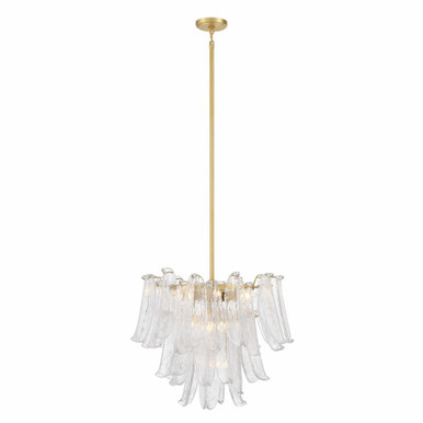 Regent 9 Light Chandelier 17.75 Inch and 23 Inch Wide by Minka Metropolitan - N1997
