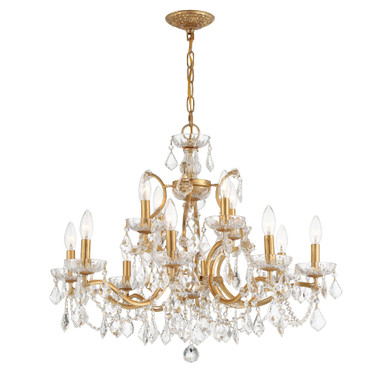 Filmore 12 Light Large Chandelier by Crystorama - 4456