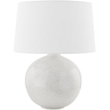 Karina 1 Light Table Lamp 21.25 Inches Tall and 16 Inches Wide by Mitzi - HL734201-AGB/CGS