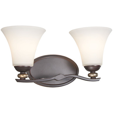 Shadowglen 2 Light Vanity Light by Minka Lavery - 2282-589