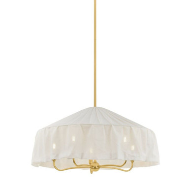 Shivonne 5 Light Pendant 15.5 Inch Tall and 34 Inch Wide by Mitzi - H1109805-AGB