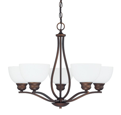 Stanton 5 Light Large Chandelier by Capital - 4035