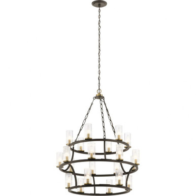 Mathias 21 Light Large 3 Tier Chandelier by Kichler - 52110oz