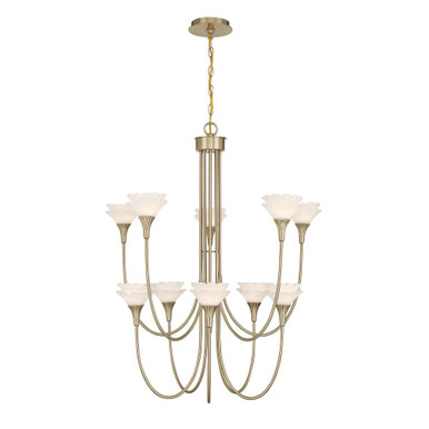 Florena 10 Light Chandelier 36 Inch Tall and 30 Inch Wide by Savoy House - 1-5083-10-127