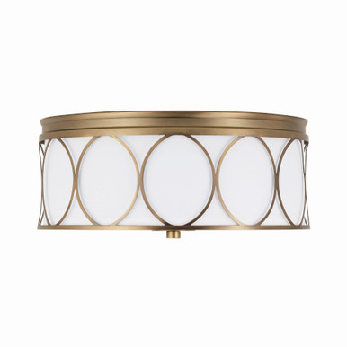 Rylann 3 Light 15 Inch Wide Contemporary Flush Mount by Capital - 225131AD-683