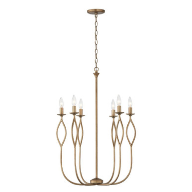 Cohen 6 Light Medium Chandelier by Capital - 452561ML