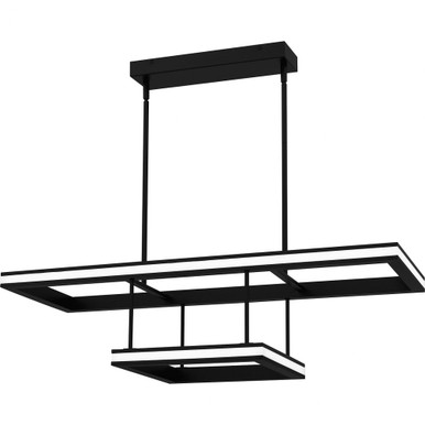 Aydin Light Oversized Linear Chandelier by Quoizel - PCAYD238MBK