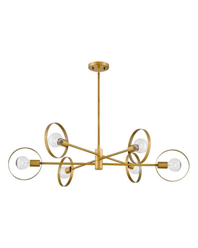Desi 6 Light Oversized Foyer Chandelier by Hinkley - 37296
