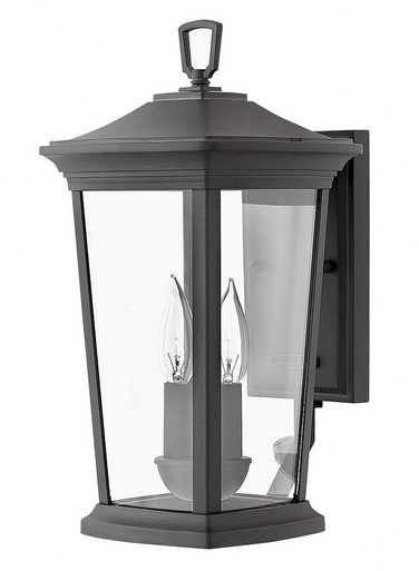 Bromley 2 Light Candle Style Outdoor Wall Lantern by Hinkley - 2360