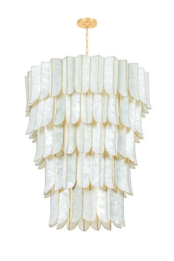Cartagena 27 Light Oversized Chandelier by Corbett - 365-39-VGL