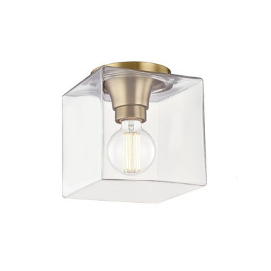 Grace 1 Light 7.25 Inch Wide Flush Mount by Mitzi - H284501SQS