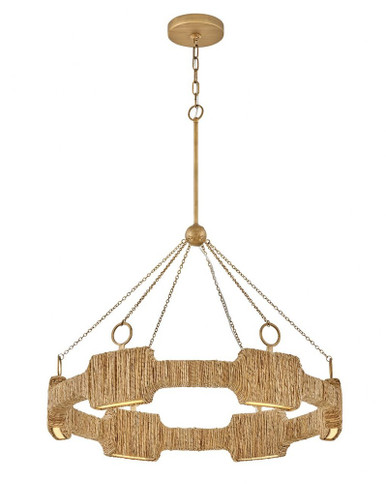 Raffi 22 LED Medium Chandelier 36.25 x 30 Inches Wide by Hinkley - 34106BNG