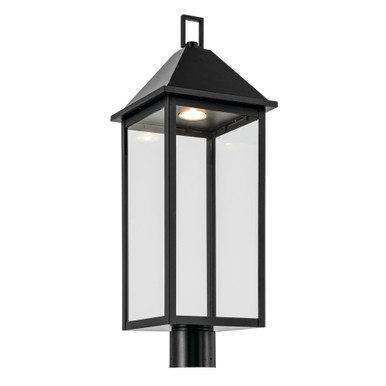 Prin 1 Light Outdoor DarkSky Post Lantern 25 Inch Tall by Kichler - 59161-DS