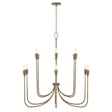 Marley 12 Light Chandelier 39 Inch Tall and 40 Inch Wide by Capital - 456801MZ