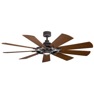 Gentry Ceiling Fan with Light Kit 65 inches wide by Kichler  - 300265
