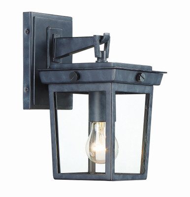 Belmont 1 Light Outdoor Wall Lantern 11 Inch Tall by Crystorama - bel-a8061-ge