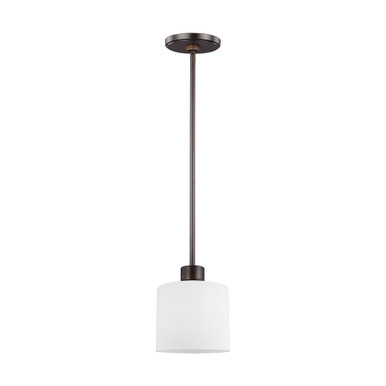 Canfield One Light Mini Pendant 5.5 Inch by 6.38 Inch by Generation - 6128801
