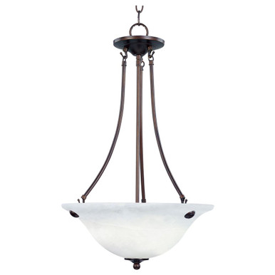 Malaga 3 Light Medium Pendant by Maxim - 2682