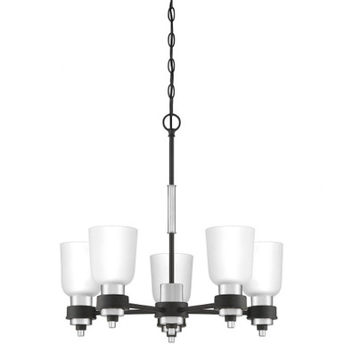 Conrad 5 Light Medium Chandelier by Quoizel - CRD5023BN