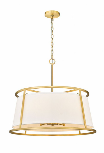 Lenyx 6 Light Pendant 23.5 Inches Tall and 26 Inches Wide by Z-Lite - 1935-26RB