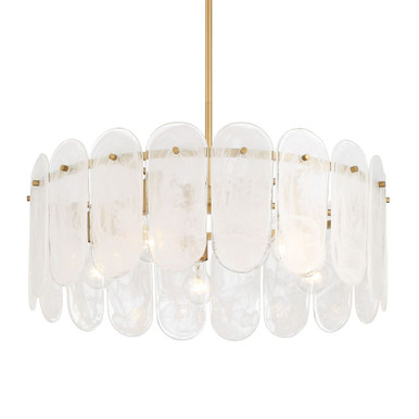 Oldmill 5 Light Pendant 9.75 Inch Tall and 25 Inch Wide by Minka Lavery - 2595-732