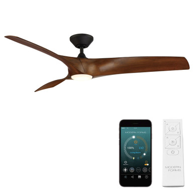 Zephyr 62 Inch  3 Blade Ceiling Fan with Light Kit by Modern Forms - FR-W2006-62L