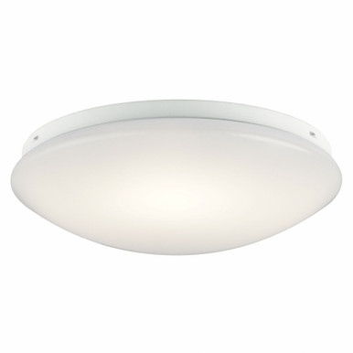 Ceiling Space 20W 1 LED 14 Inch Wide Flush Mount by Kichler - 10760WHLED