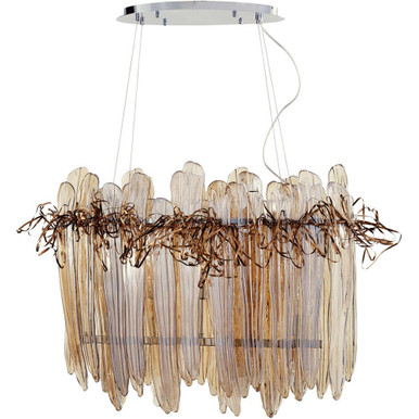Thetis 5 Light Medium Island Pendant by Cyan - 07984
