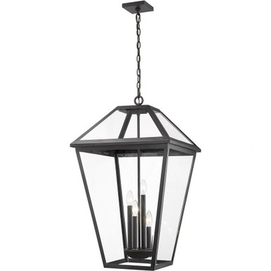 Talbot 4 Light Large Outdoor Pendant by Z-Lite - 579CHXLX