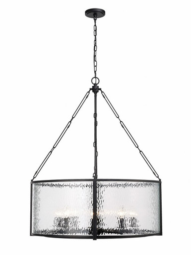 Barrington 8 Light Large Pendant by Z-Lite - 346P32-MB