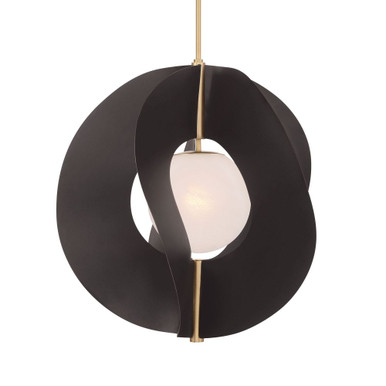 Gloria 1 Light Pendant 24.5 Inch Tall and 24 Inch Wide by Minka Lavery - 3951
