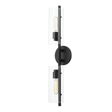 Ariel Two Light Wall Fixture by Mitzi - H326102-SBK