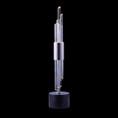 Lucca LED Table Lamp In Contemporary Style 28.5 x 6 Inches by Allegri - 037991-010-FR001