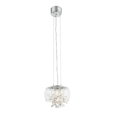 Destiny 12W 4 LED Mini Pendant 15 x 11 Inch by Zeev - MP40027-LED-CH