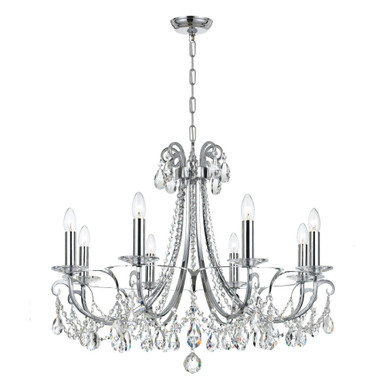 Othello 8 Light Large Chandelier by Crystorama 6828 - 6828