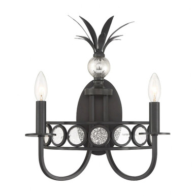Hearst 2 Light Wall Sconce 16.5 Inch Tall and 13 Inch Length By Savoy House - 9-1207-2