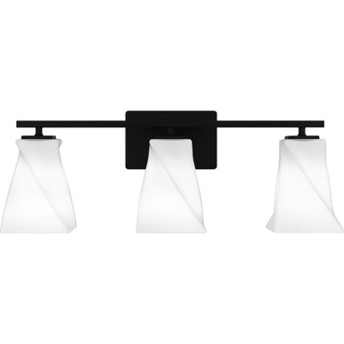 Stetson 3 Light Vanity Light by Quoizel - STS8624MBK