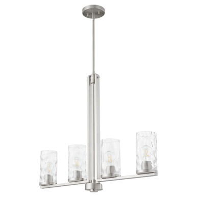 Steinway 4 Up Light Linear Chandelier by Quorum - 6511-4