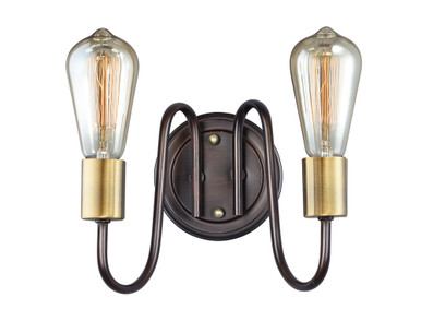 Haven 2 Light 9 Inch Wide Wall Mount by Maxim - 11739