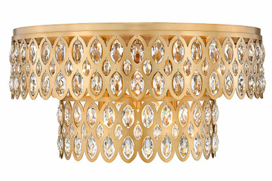 Dealey 12 Light 24 Inch Wide Flush Mount by Z-Lite - 822F24-HB