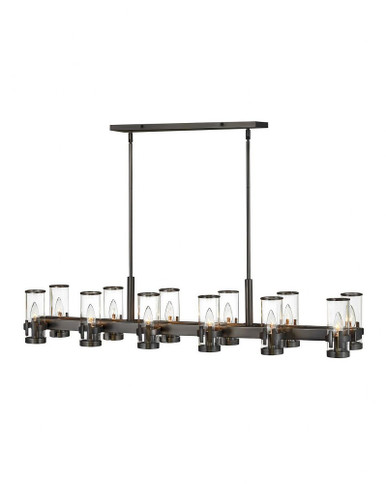 Reeve 12 Light Oversized Linear Chandelier by Hinkley - 38108