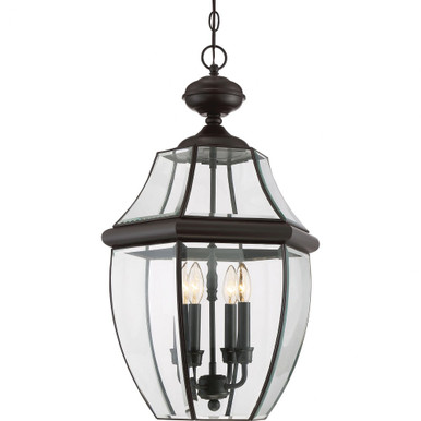 Newbury 4 Light Medium Outdoor Pendant by Quoizel - NY1180