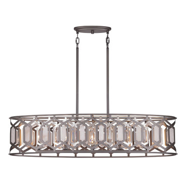 Hexly 5 Light Oversized Island Pendant by Minka Lavery - 3588-795